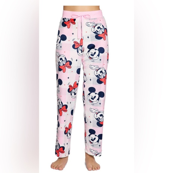 Disney Minnie Mouse Women’s Pajama Pants - Picture 1 of 2
